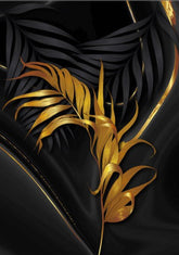 TPFLiving Luxus Poster Leinwand Abstrakte Motive OHNE Rahmen - Modell TPFL-LW-11-MC